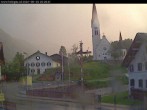 Archived image Webcam Holzgau center: Church 14:00