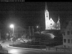 Archived image Webcam Holzgau center: Church 03:00