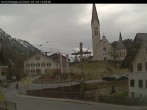 Archived image Webcam Holzgau center: Church 13:00