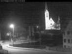 Archived image Webcam Holzgau center: Church 03:00