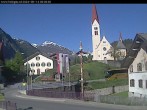 Archived image Webcam Holzgau center: Church 07:00