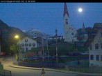 Archived image Webcam Holzgau center: Church 05:00