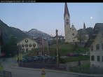 Archived image Webcam Holzgau center: Church 06:00