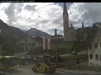 Archived image Webcam Holzgau center: Church 13:00