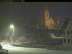 Archiv Foto Webcam Holzgau: Kirche 17:00