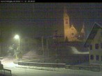 Archiv Foto Webcam Holzgau: Kirche 19:00