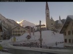 Archived image Webcam Holzgau center: Church 07:00