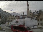 Archived image Webcam Holzgau center: Church 11:00