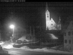 Archived image Webcam Holzgau center: Church 01:00