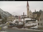 Archived image Webcam Holzgau center: Church 11:00