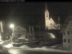 Archived image Webcam Holzgau center: Church 17:00