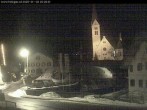 Archived image Webcam Holzgau center: Church 19:00