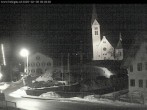 Archived image Webcam Holzgau center: Church 05:00