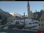 Archived image Webcam Holzgau center: Church 07:00