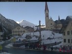 Archived image Webcam Holzgau center: Church 09:00