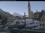 Archived image Webcam Holzgau center: Church 10:00