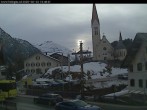 Archiv Foto Webcam Holzgau: Kirche 17:00