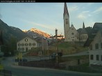 Archived image Webcam Holzgau center: Church 00:00