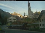 Archived image Webcam Holzgau center: Church 01:00