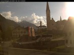 Archiv Foto Webcam Holzgau: Kirche 17:00