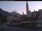 Archiv Foto Webcam Holzgau: Kirche 19:00