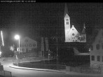 Archiv Foto Webcam Holzgau: Kirche 21:00