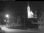 Archived image Webcam Holzgau center: Church 23:00