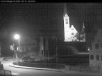 Archived image Webcam Holzgau center: Church 01:00