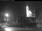 Archived image Webcam Holzgau center: Church 03:00