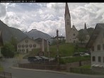 Archiv Foto Webcam Holzgau: Kirche 13:00