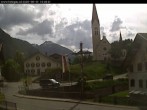 Archiv Foto Webcam Holzgau: Kirche 15:00