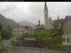 Archiv Foto Webcam Holzgau: Kirche 17:00