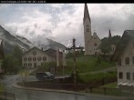 Archiv Foto Webcam Holzgau: Kirche 13:00