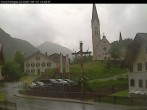 Archiv Foto Webcam Holzgau: Kirche 17:00