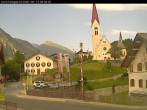 Archived image Webcam Holzgau center: Church 07:00