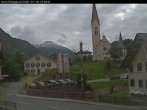Archiv Foto Webcam Holzgau: Kirche 17:00