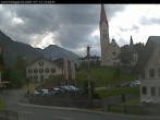 Archiv Foto Webcam Holzgau: Kirche 17:00