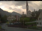 Archiv Foto Webcam Holzgau: Kirche 05:00