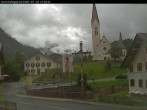 Archiv Foto Webcam Holzgau: Kirche 15:00