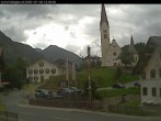 Archiv Foto Webcam Holzgau: Kirche 15:00