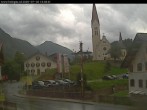 Archiv Foto Webcam Holzgau: Kirche 17:00