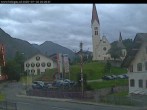 Archiv Foto Webcam Holzgau: Kirche 19:00