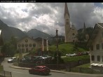 Archiv Foto Webcam Holzgau: Kirche 14:00