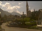 Archiv Foto Webcam Holzgau: Kirche 13:00