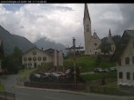 Archiv Foto Webcam Holzgau: Kirche 09:00