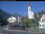 Archived image Webcam Holzgau center: Church 07:00