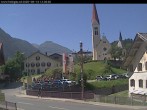Archived image Webcam Holzgau center: Church 11:00