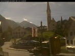 Archived image Webcam Holzgau center: Church 13:00
