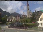Archived image Webcam Holzgau center: Church 10:00