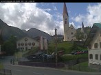 Archived image Webcam Holzgau center: Church 11:00